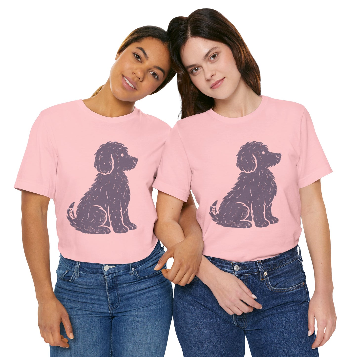 Good Dog Energy — Cute Sitting Puppy Unisex Graphic Tee