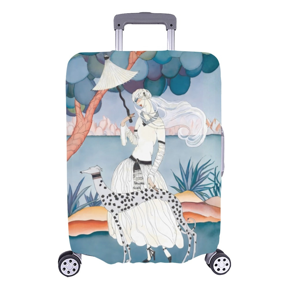 Gentle Companionship Luggage Cover One Size ART00002 Luggage Cover (Large Size) (26"-28")