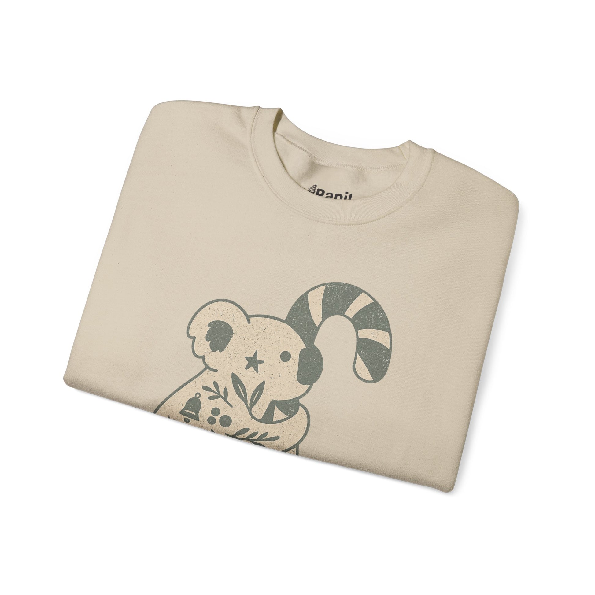 G'day Koala Christmas Sweatshirt, Cosy Botanical Unisex Jumper for the Aussie Holidays