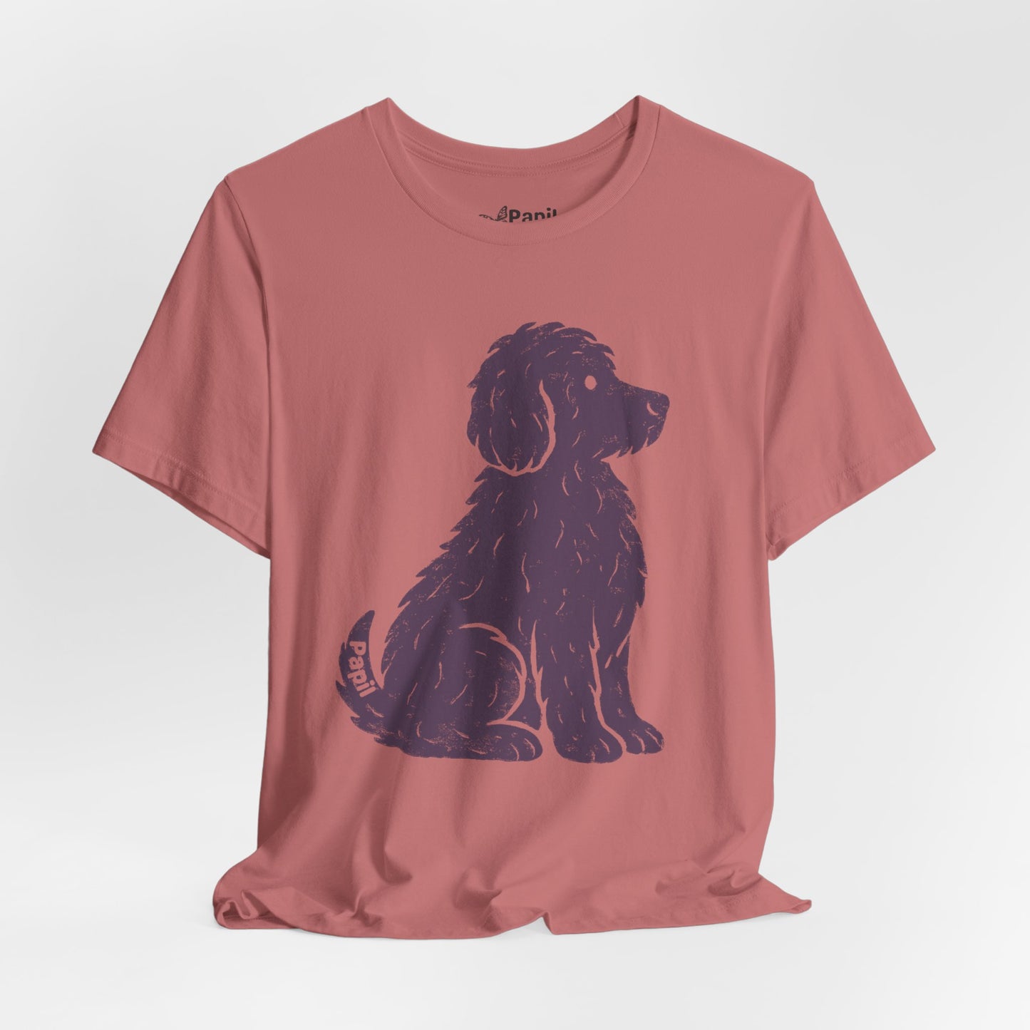 Good Dog Energy — Cute Sitting Puppy Unisex Graphic Tee