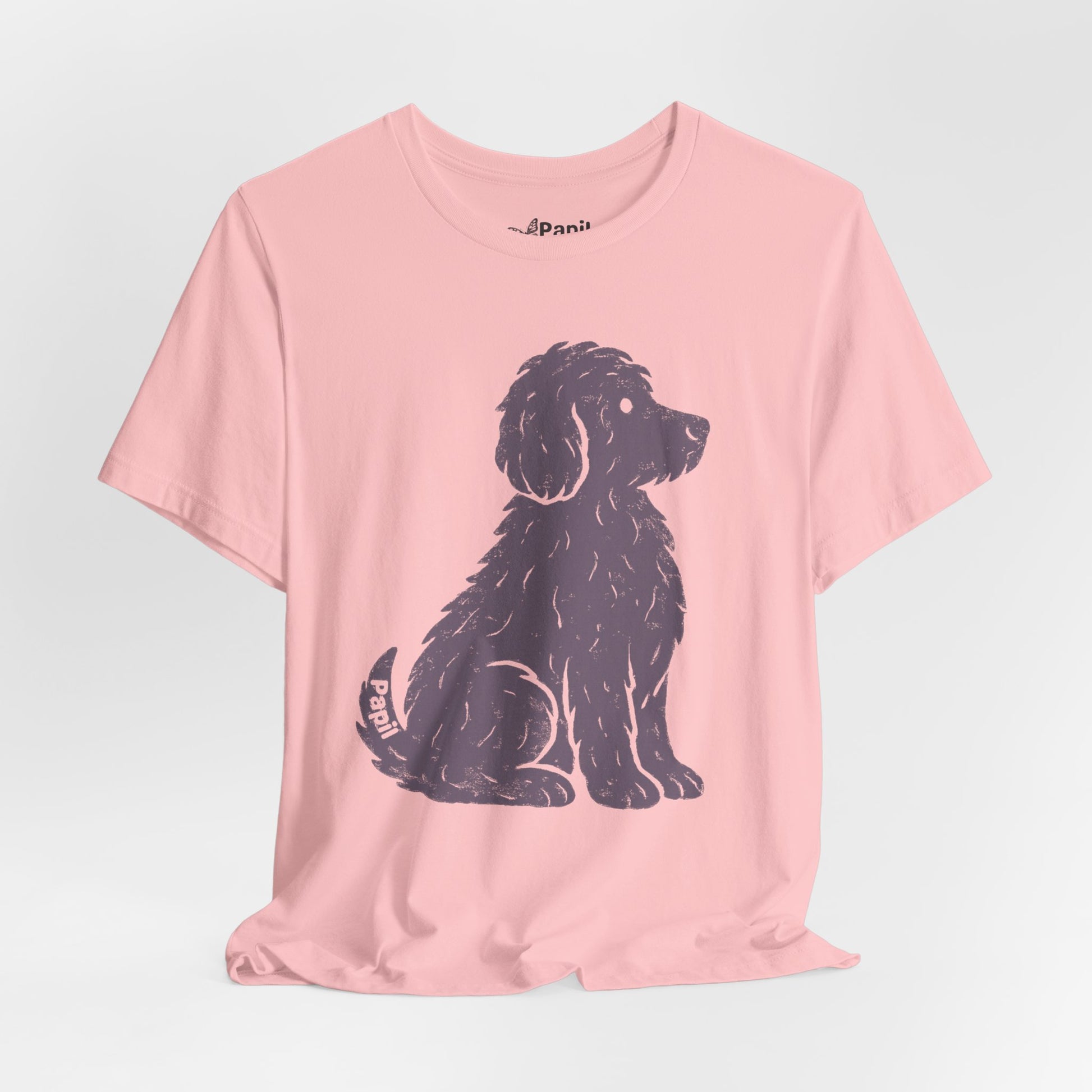 Good Dog Energy — Cute Sitting Puppy Unisex Graphic Tee