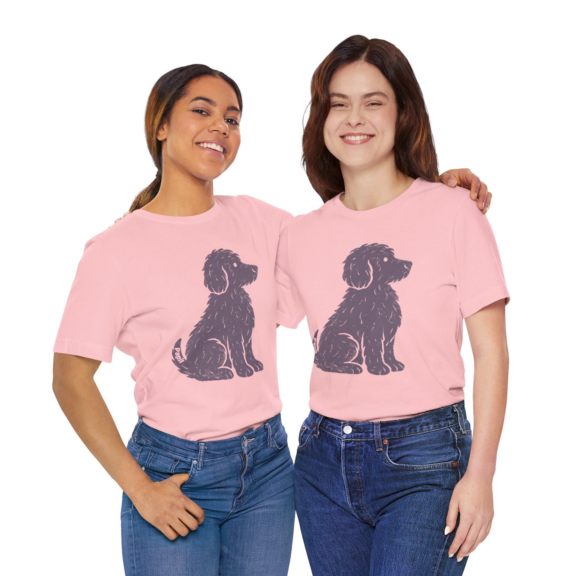 Good Dog Energy — Cute Sitting Puppy Unisex Graphic Tee
