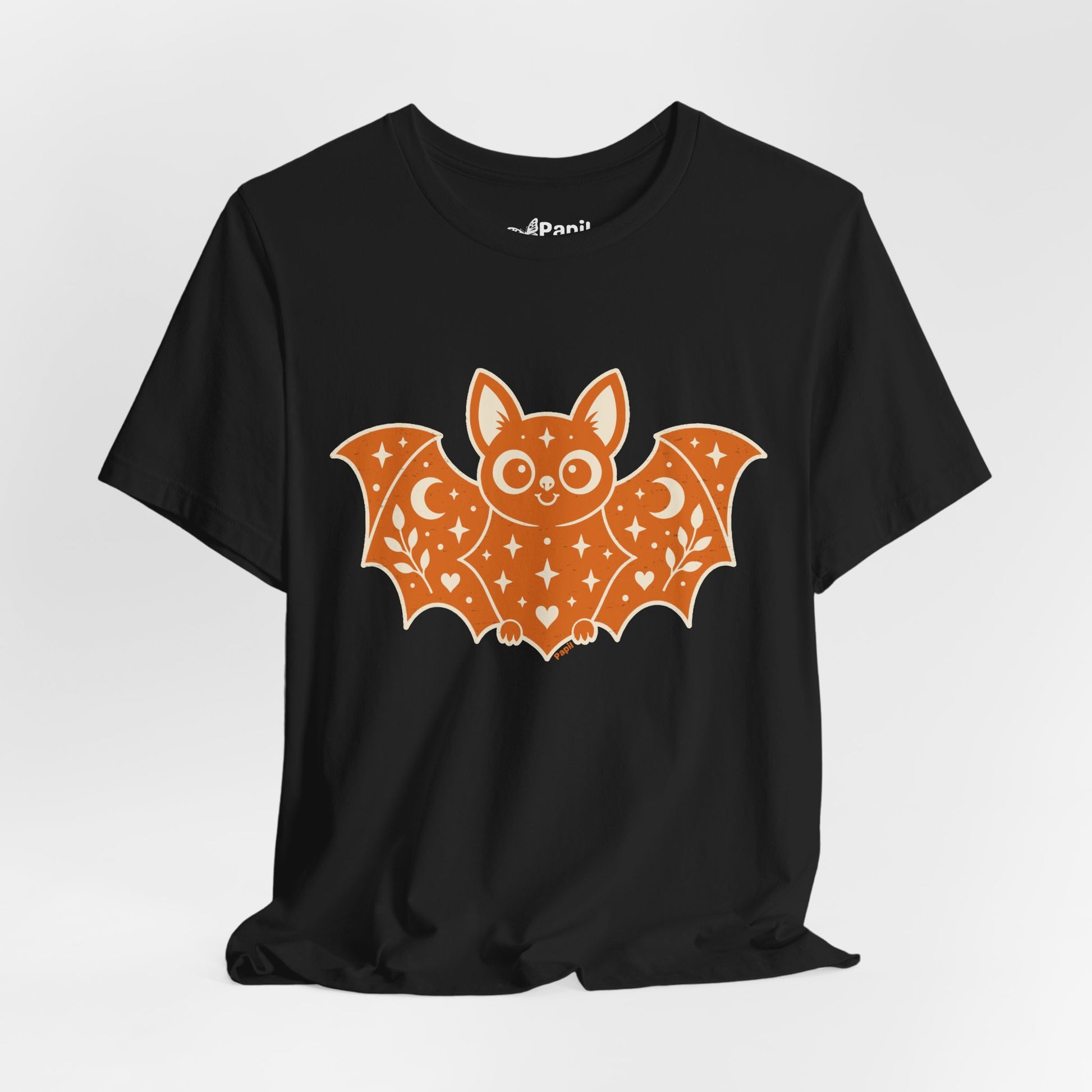 Soft But Spooky — Cute Halloween Bat Graphic Tee