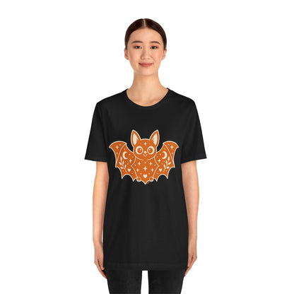 Soft But Spooky — Cute Halloween Bat Graphic Tee