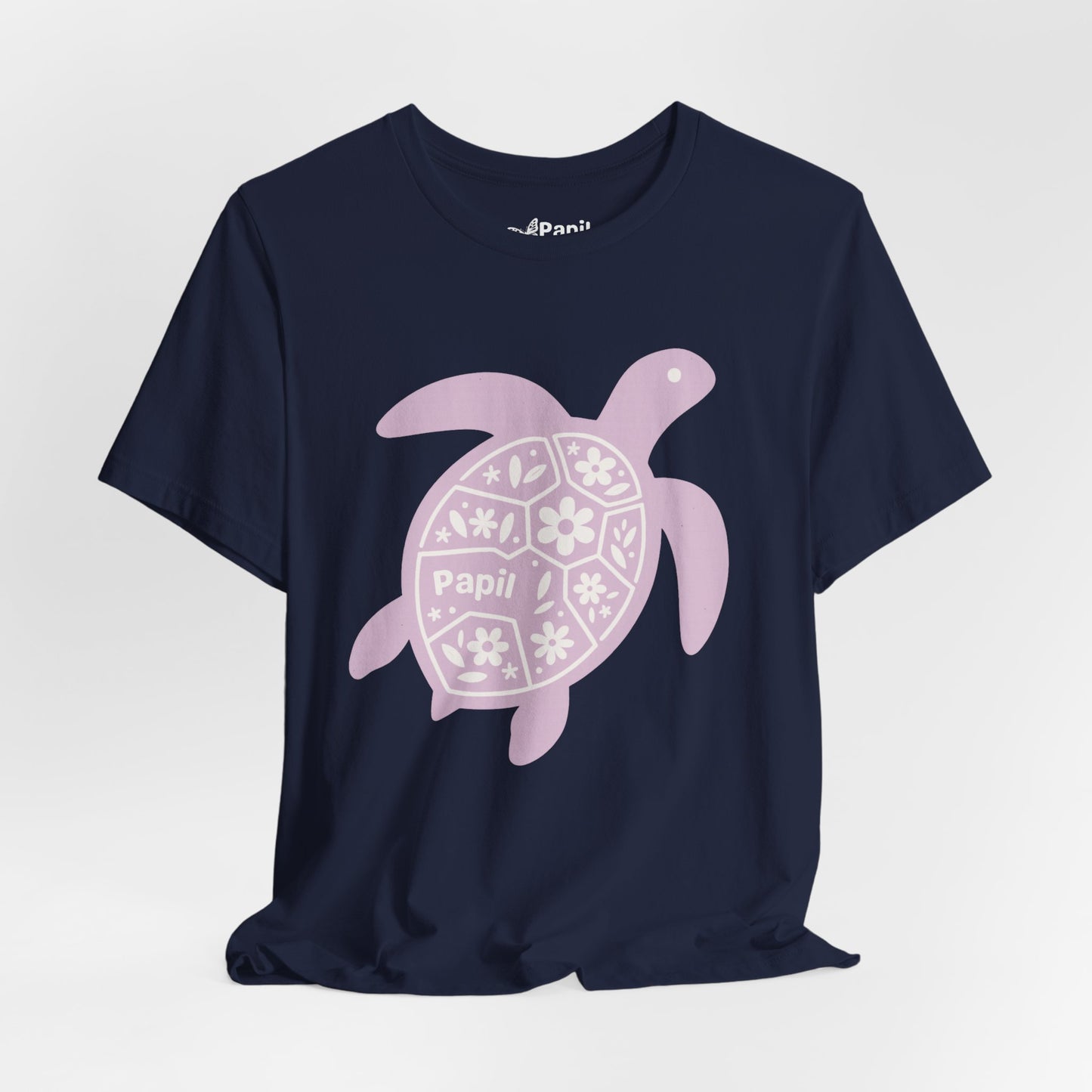 Shell Yeah! Floral Sea Turtle Unisex Graphic Tee