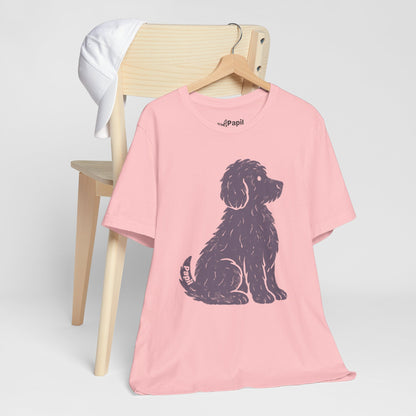 Good Dog Energy — Cute Sitting Puppy Unisex Graphic Tee