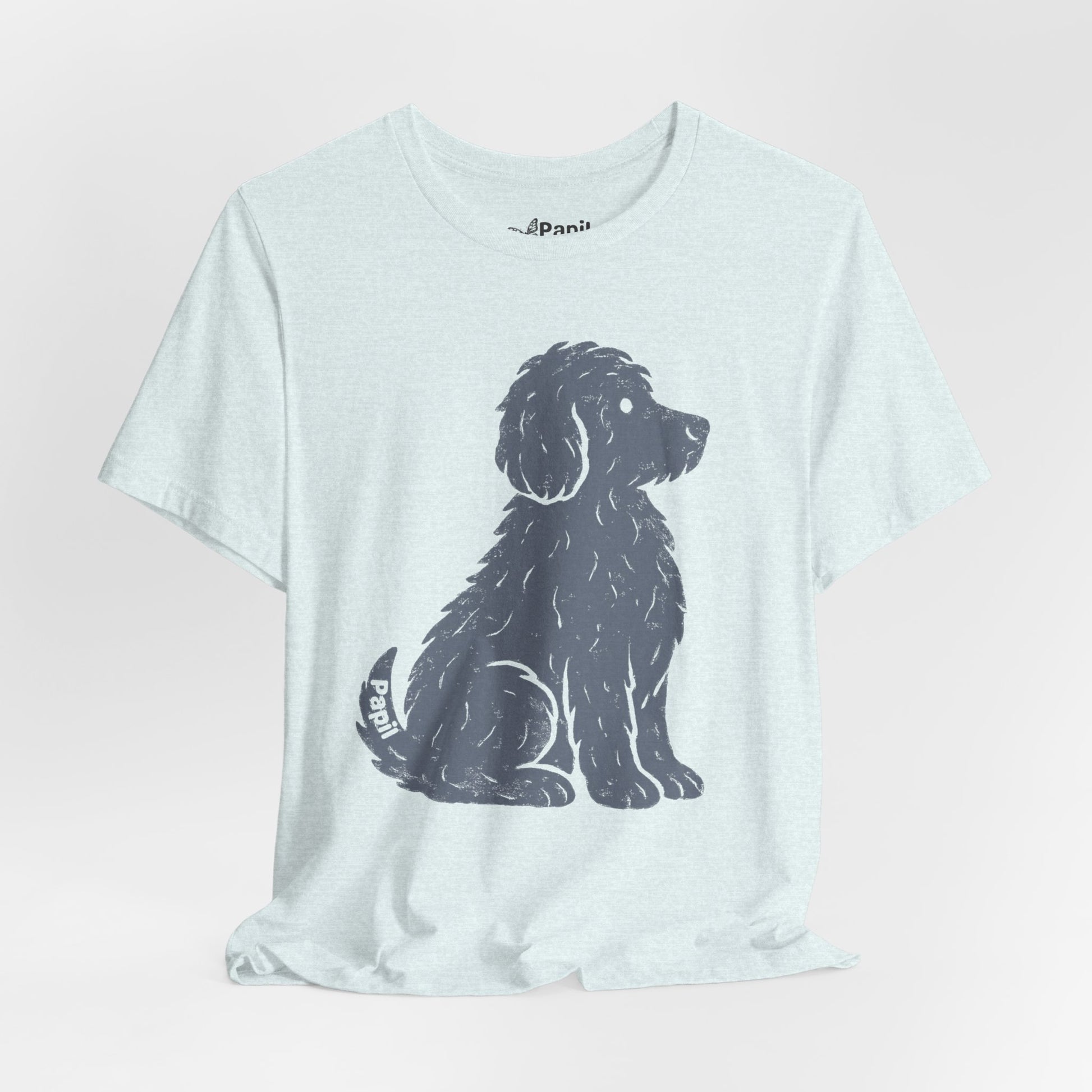 Good Dog Energy — Cute Sitting Puppy Unisex Graphic Tee
