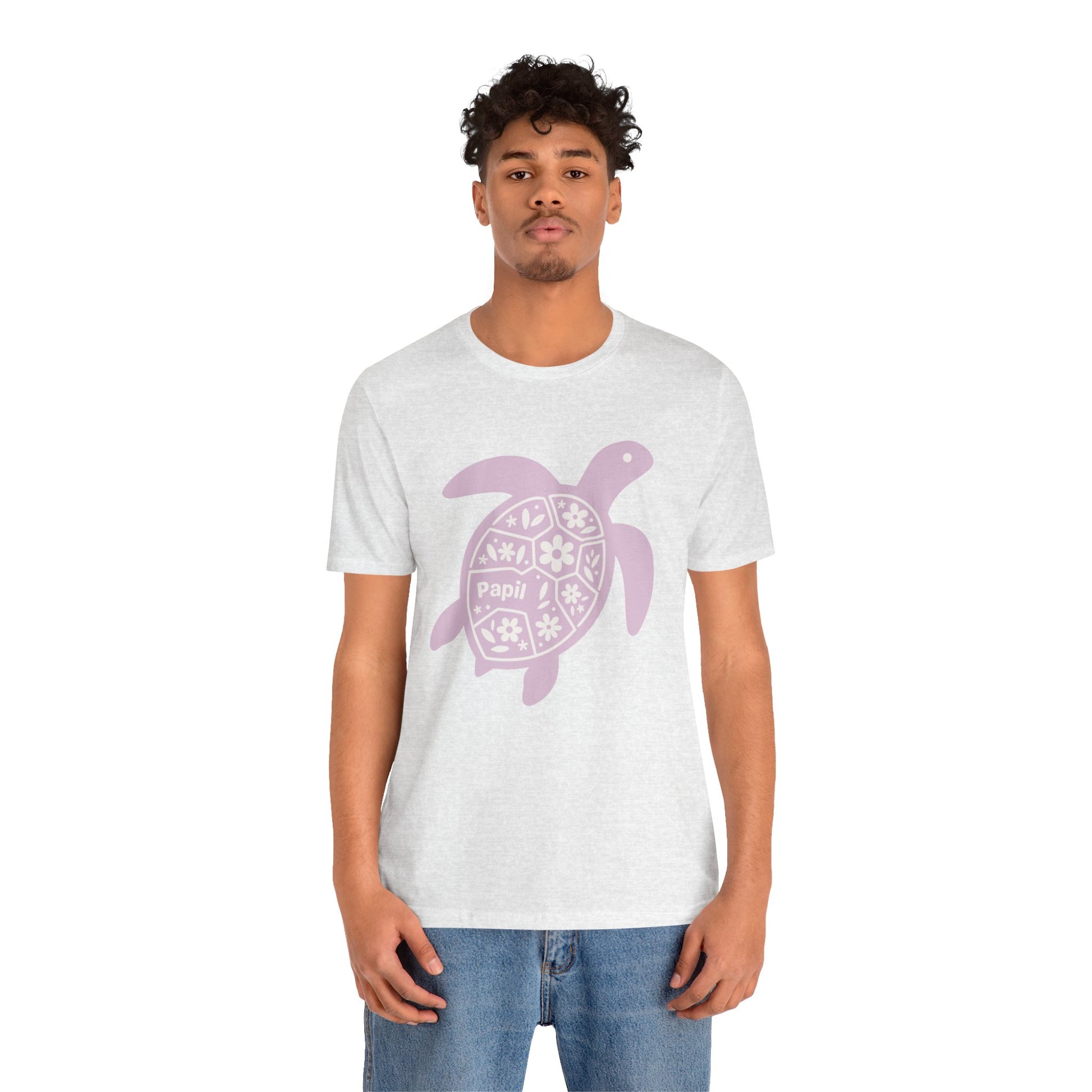 Shell Yeah! Floral Sea Turtle Unisex Graphic Tee