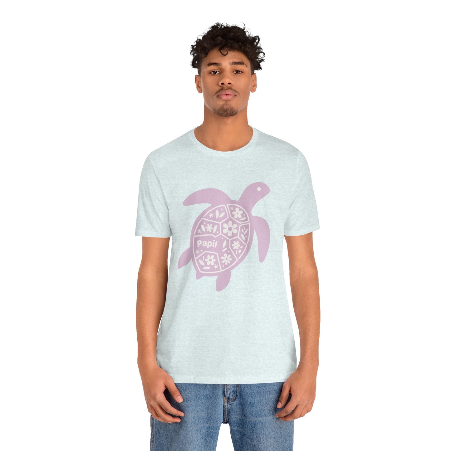 Shell Yeah! Floral Sea Turtle Unisex Graphic Tee