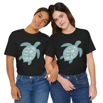 Shell Yeah! Floral Sea Turtle Unisex Graphic Tee