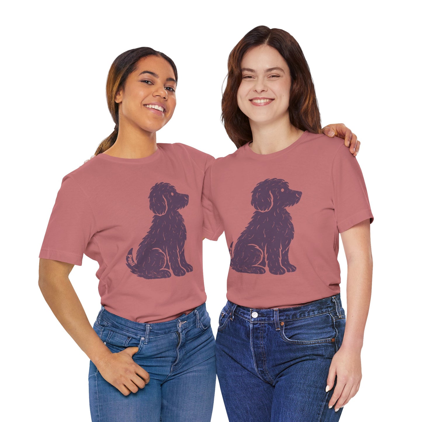 Good Dog Energy — Cute Sitting Puppy Unisex Graphic Tee
