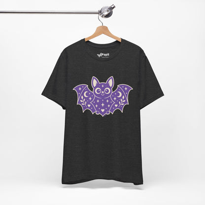 Soft But Spooky — Cute Halloween Bat Graphic Tee
