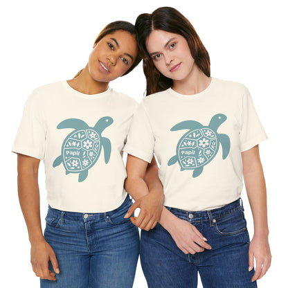 Shell Yeah! Floral Sea Turtle Unisex Graphic Tee