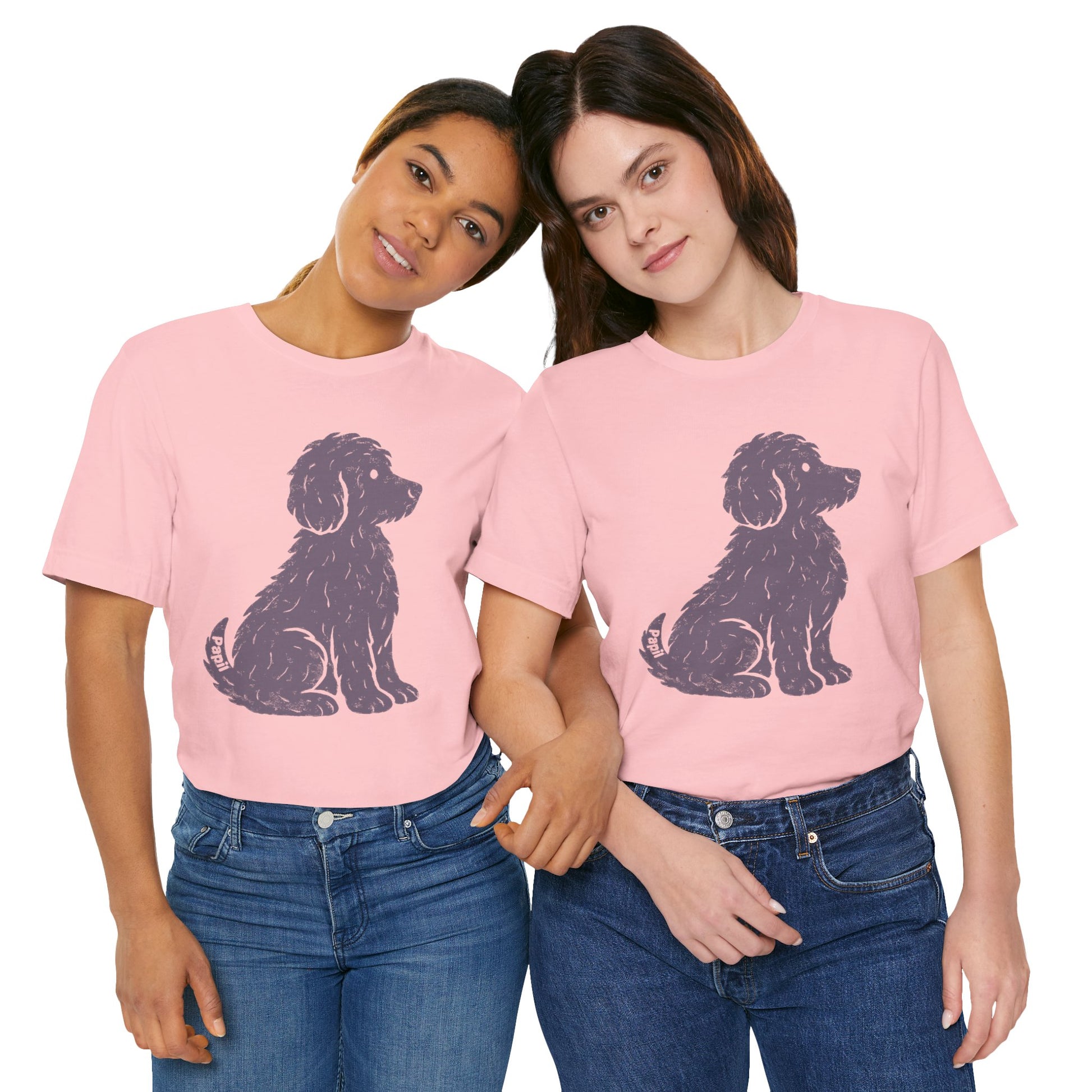 Good Dog Energy — Cute Sitting Puppy Unisex Graphic Tee