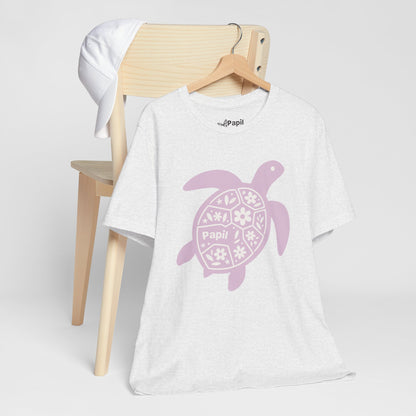 Shell Yeah! Floral Sea Turtle Unisex Graphic Tee