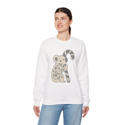 G'day Koala Christmas Sweatshirt, Cosy Botanical Unisex Jumper for the Aussie Holidays