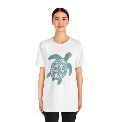 Shell Yeah! Floral Sea Turtle Unisex Graphic Tee