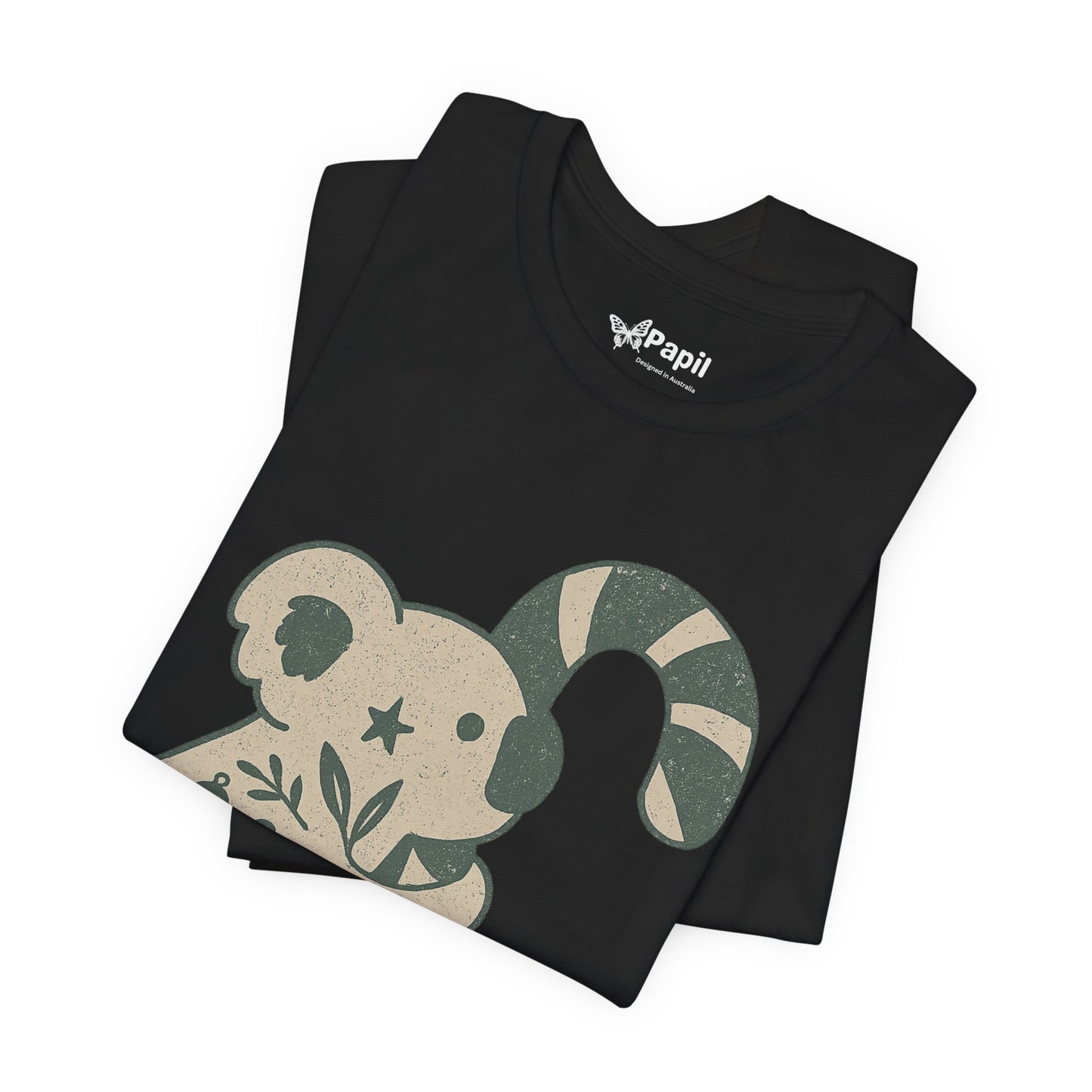 G'day Koala Christmas Tee, Cosy Botanical Unisex Aussie Holiday Shirt