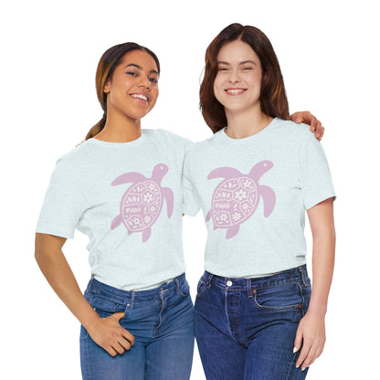 Shell Yeah! Floral Sea Turtle Unisex Graphic Tee