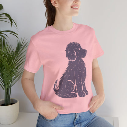 Good Dog Energy — Cute Sitting Puppy Unisex Graphic Tee