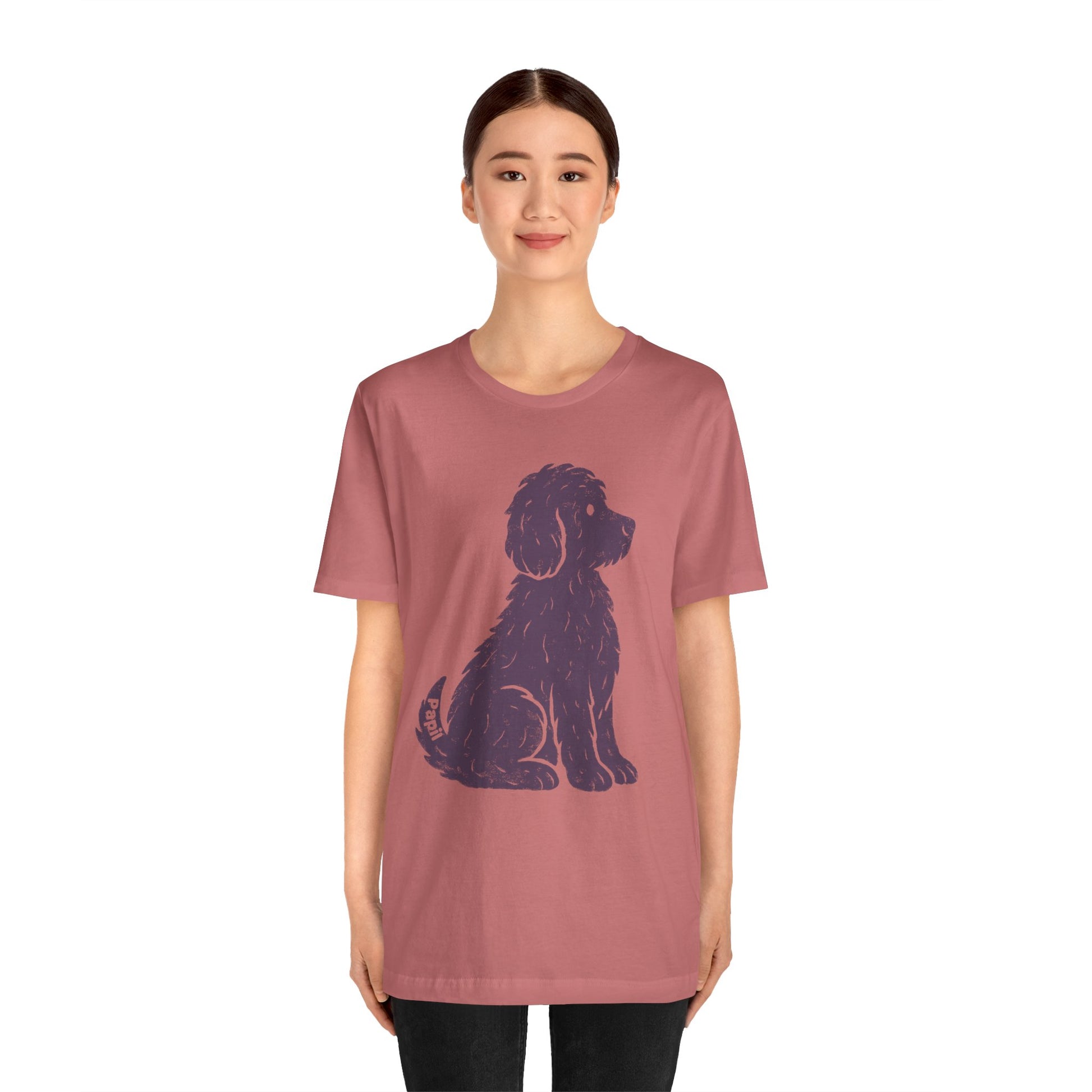 Good Dog Energy — Cute Sitting Puppy Unisex Graphic Tee