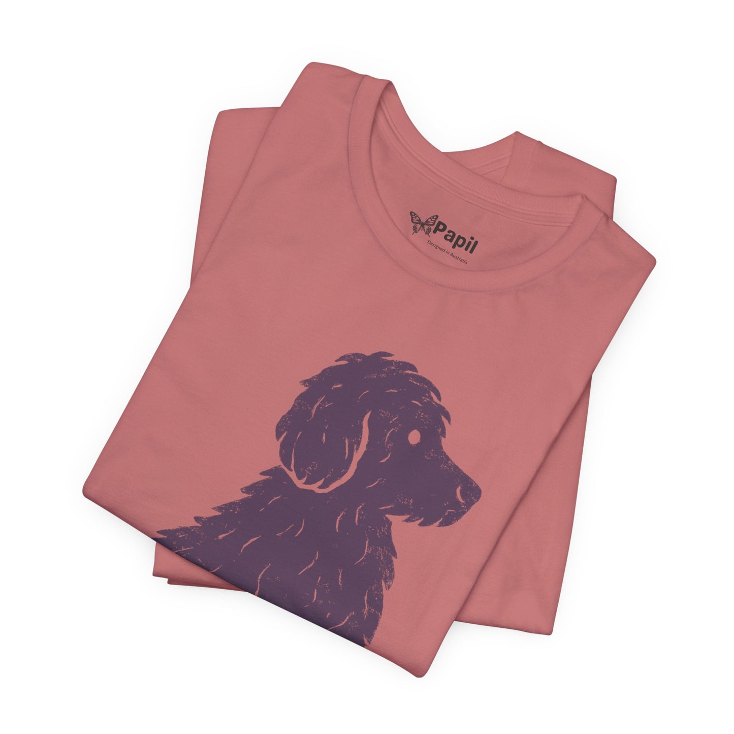 Good Dog Energy — Cute Sitting Puppy Unisex Graphic Tee