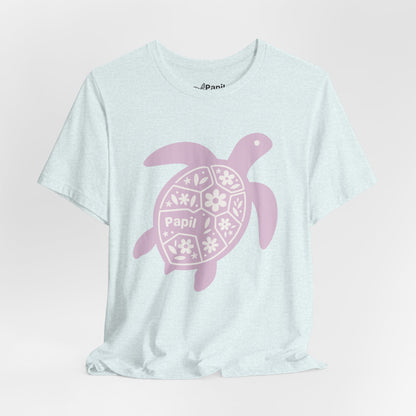 Shell Yeah! Floral Sea Turtle Unisex Graphic Tee