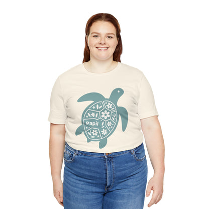 Shell Yeah! Floral Sea Turtle Unisex Graphic Tee
