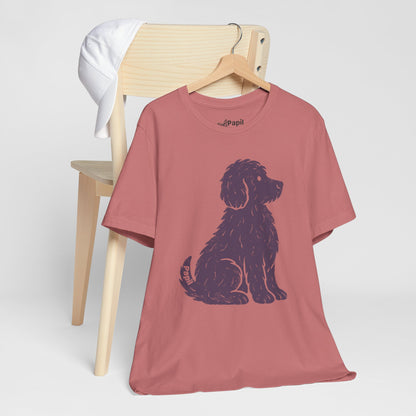 Good Dog Energy — Cute Sitting Puppy Unisex Graphic Tee