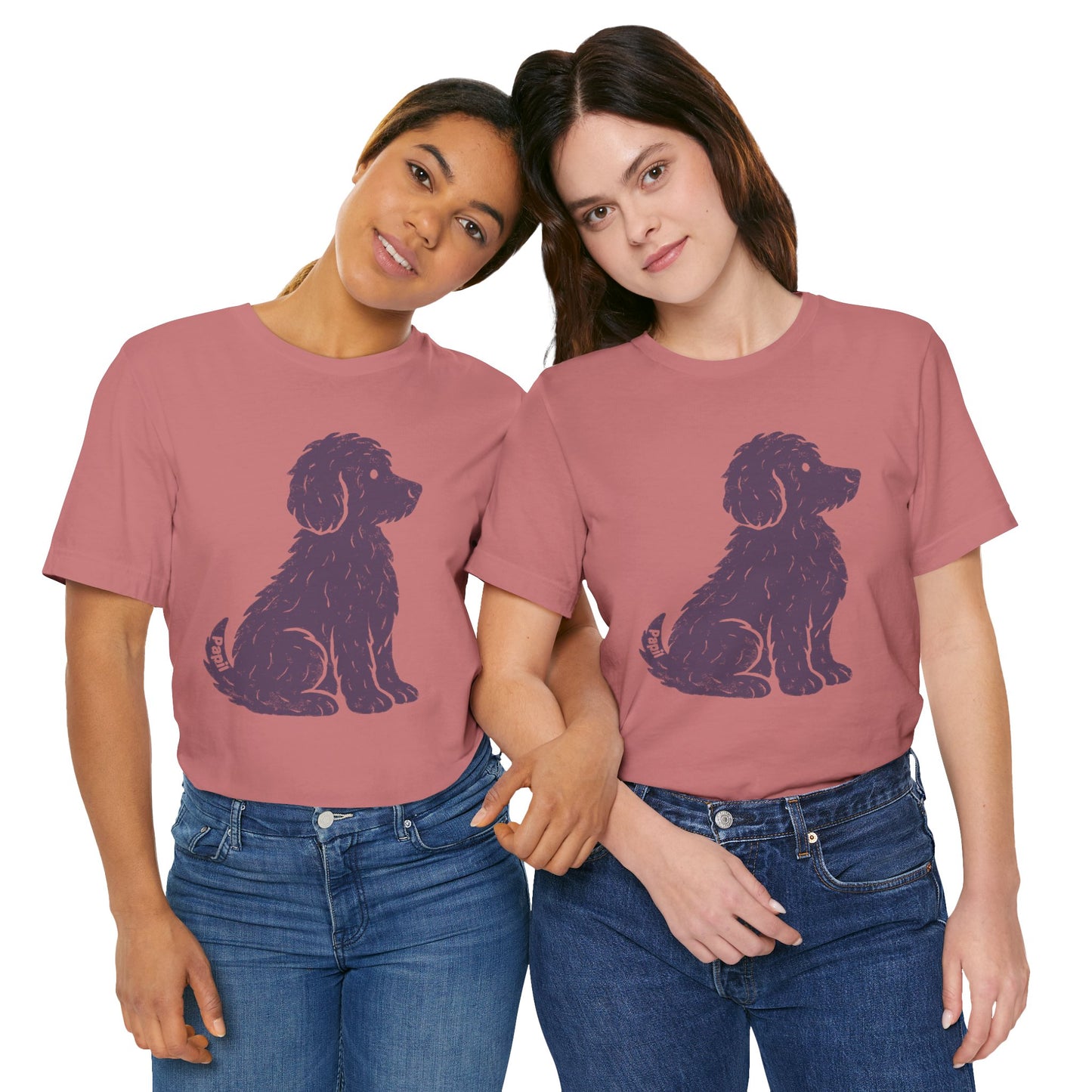 Good Dog Energy — Cute Sitting Puppy Unisex Graphic Tee