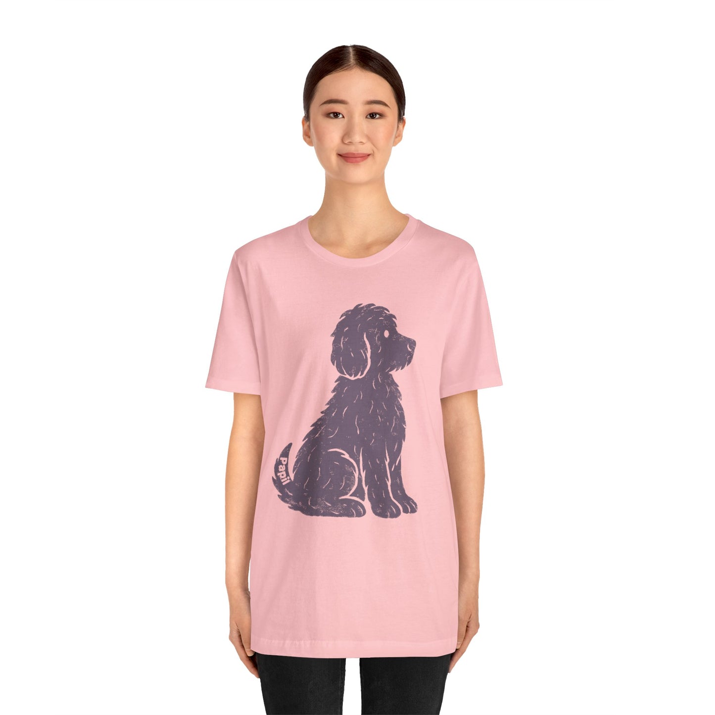 Good Dog Energy — Cute Sitting Puppy Unisex Graphic Tee