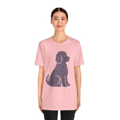 Good Dog Energy — Cute Sitting Puppy Unisex Graphic Tee