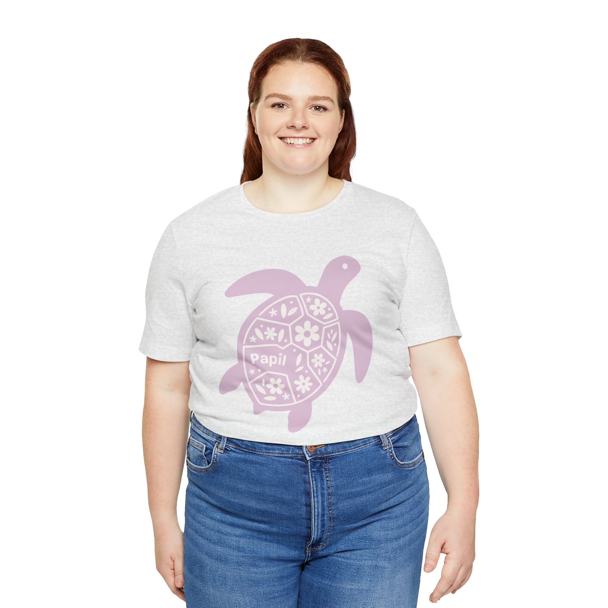 Shell Yeah! Floral Sea Turtle Unisex Graphic Tee