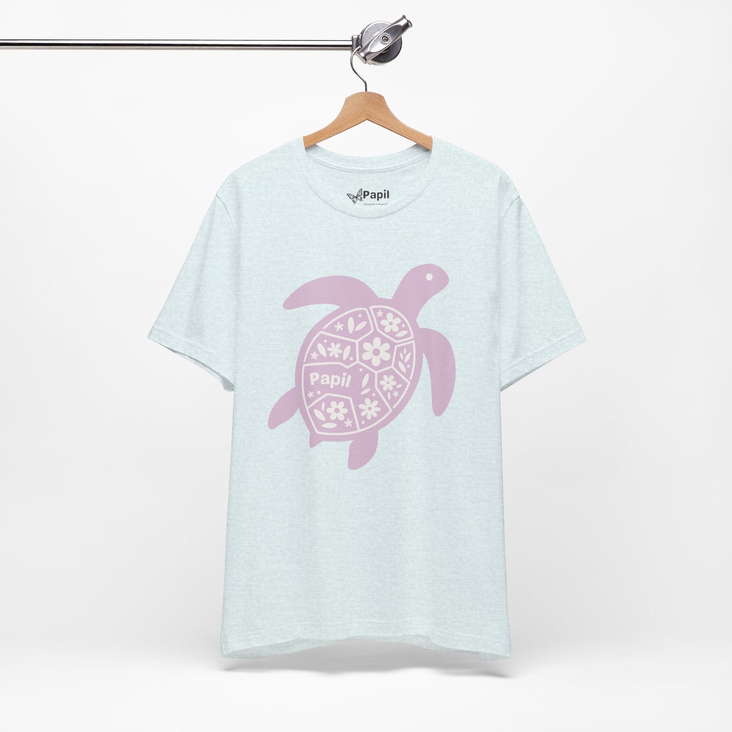 Shell Yeah! Floral Sea Turtle Unisex Graphic Tee
