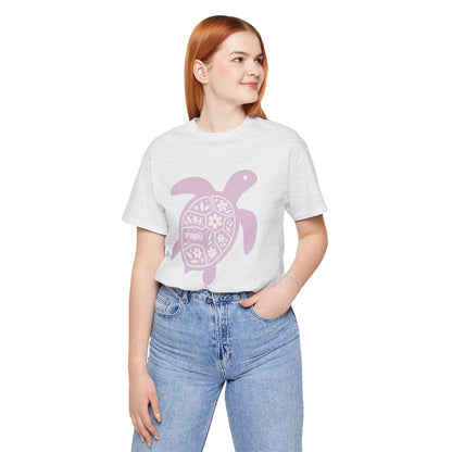 Shell Yeah! Floral Sea Turtle Unisex Graphic Tee