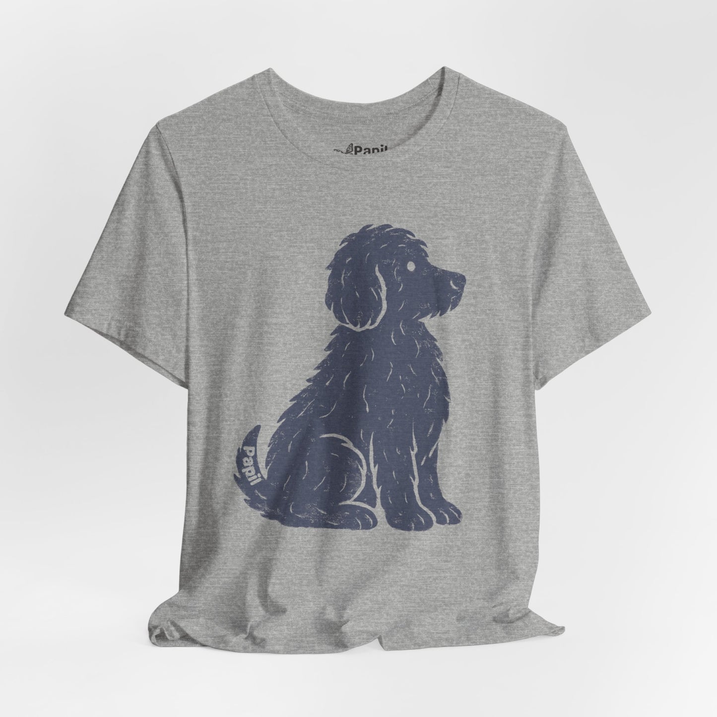 Good Dog Energy — Cute Sitting Puppy Unisex Graphic Tee
