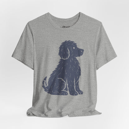 Good Dog Energy — Cute Sitting Puppy Unisex Graphic Tee