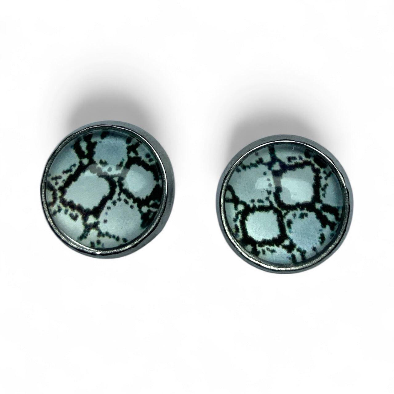 Wild Animal Print Stud Earrings, Handmade Everyday Statement Studs