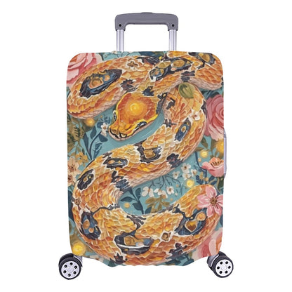 Serpent & Roses Luggage Cover One Size ART00020 Luggage Cover (Large Size) (26"-28")