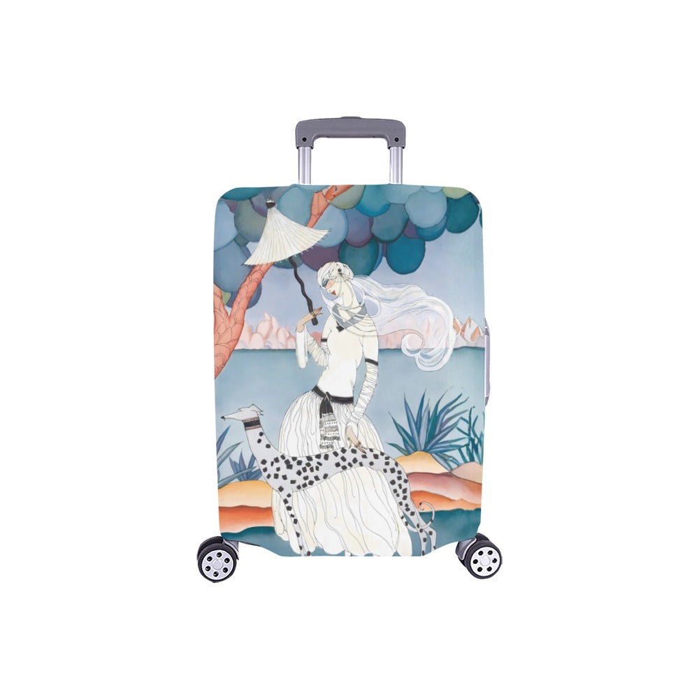 Gentle Companionship Luggage Cover One Size ART00002 Luggage Cover (18"-21") (Small)